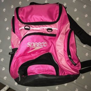 Speedo Pink waterproof backpack